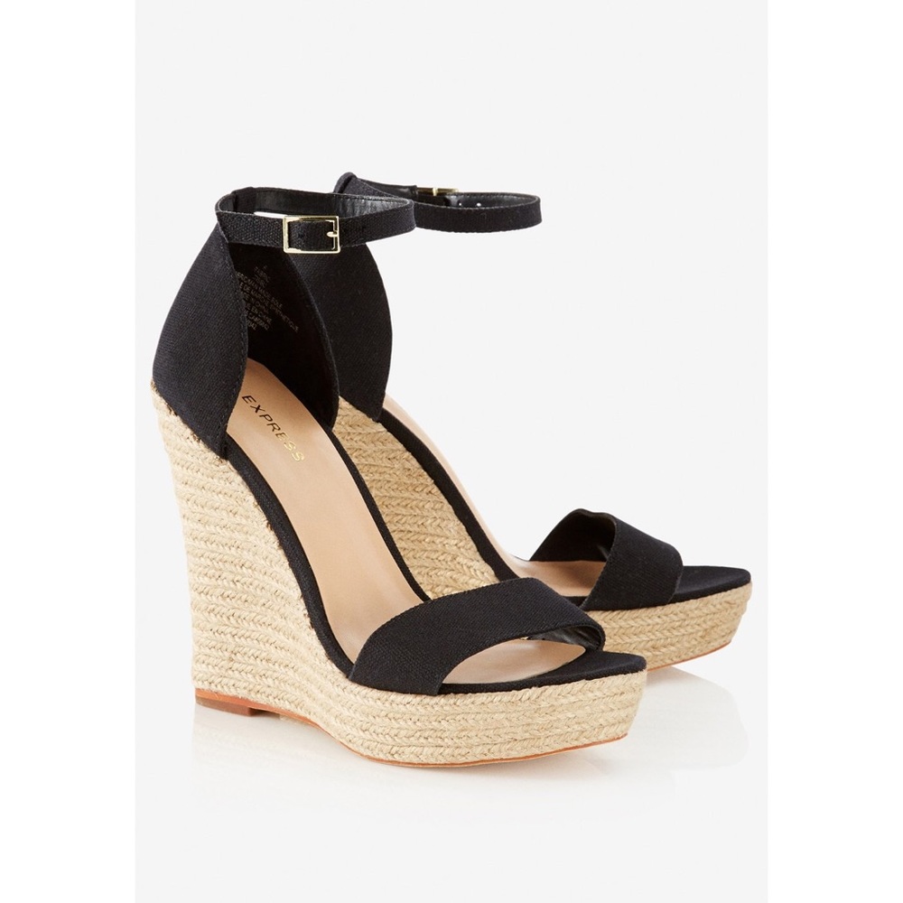 Express espadrilles wedge sandal